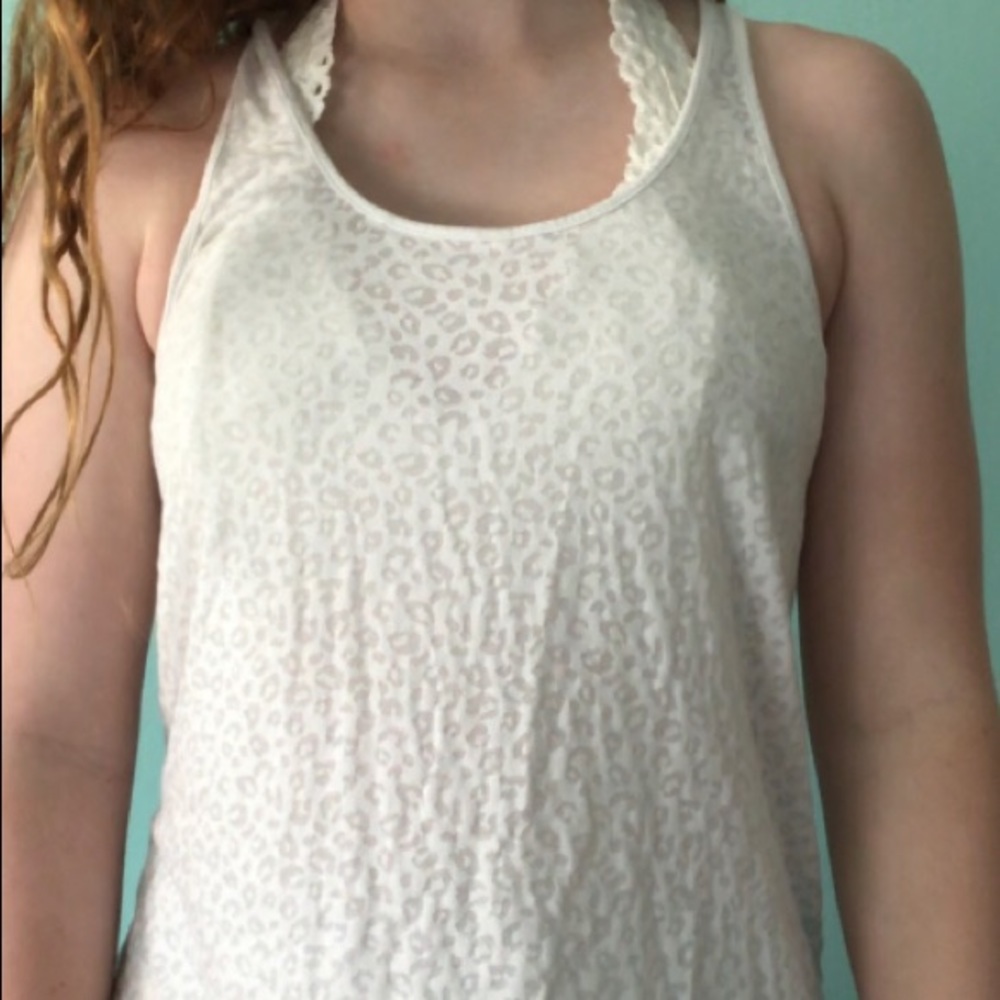 Victoria’s Secret cheetah print tank top